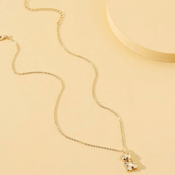 I’m the Cutest Teddy Bear Charm Necklace - Picture 2 of 4